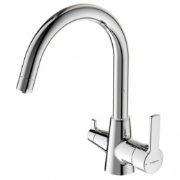 BA356AA UNO Смеситель для кухонной мойки с клапаном для подключения фильтра