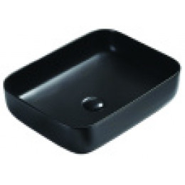 AZ-78109MB Раковина накладная 500*390*130 мм матовый черный