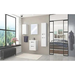 СИЛЬВА Шкаф-Колонна левая (Дуб Полярный)