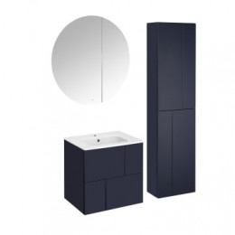 Luna Шкаф-колонна 1600, синий