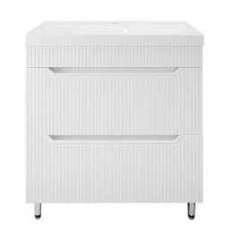 Комплект Тумба HARMONIA 80/2Н напольная с раковиной АСТОРИЯ 80