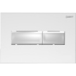 Loranto Кнопка к инсталляции Line белый глянец