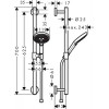 26320400 Raindance Select S 120/Unica Comfort 65 душевой набор белый