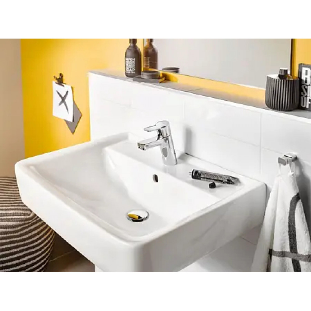 KLUDI PURE&EASY Однорычажный смеситель на умывальник 70, без донного клапана, арт. 370280565