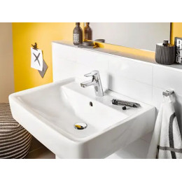 KLUDI PURE&EASY Однорычажный смеситель на умывальник 70, без донного клапана, арт. 370280565