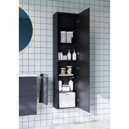 Luna Шкаф-колонна 1600, синий