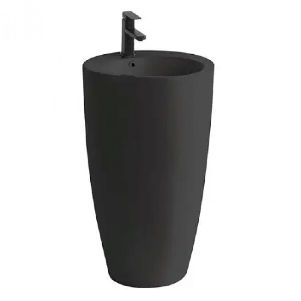 Dea раковина отдельностоящая 500*500*860мм черная