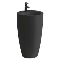 Dea раковина отдельностоящая 500*500*860мм черная