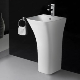 FRETTA SQUARE Раковина напольная отдельностоящая. Размер 450*435*835