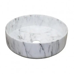 AZ-3134-M820  Раковина накладная. Размер 355*355*120 мм мраморный