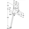 KLUDI PURE&EASY Однорычажный смеситель на умывальник 70, без донного клапана, арт. 370280565