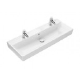 OLETA Раковина накладная 2 отверстия 1000х390, белая
