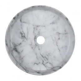 AZ-3134-M820  Раковина накладная. Размер 355*355*120 мм мраморный