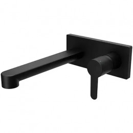 Смеситель для умывальника Puri black PU 019.20 скрытого монтажа