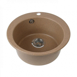 Кухонная Мойка Иверия Кругл. 480мм.Терракотовая NEW
