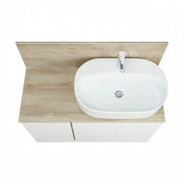 Мишель 100 Столешница+панель Дуб Эндгрейн универсальная