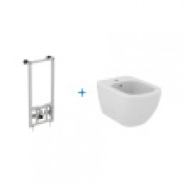 D3868V1 Промо-набор 2 в 1 ProSys R016267+TESI Подвесное биде T3552V1Silk White (Белый шёлк)