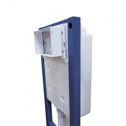 AZARIO NEW-TS Инсталляция для подвесного унитаза 3/8л (без клавиши) 370×122×1040мм