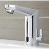 36327001 Eurosmart Cosmopolitan E Смеситель инфракрасный для раковины, 6V литиевая батарейка, хром