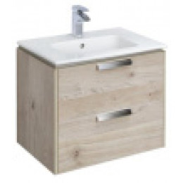 Z_LAGO Модуль д/раковины 600 мм, светлый дуб (подходит раковина и зеркал.шк.Victoria Nord)