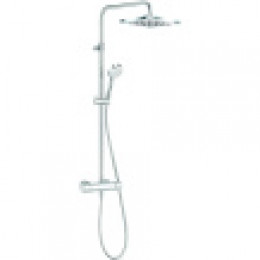 Душевая система с термостатом, KLUDI LOGO DUAL SHOWER SYSTEM, 6809805-00