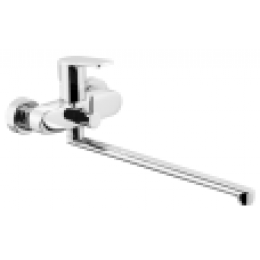 TREYA Смеситель для ванны с длинным изливом, хром