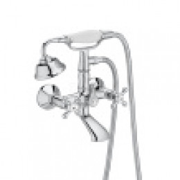 CARMEN Смеситель для ванны-душа, двухвентильный, с аксессуарами