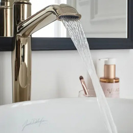 E24307-BGG CLEO 1889 Смеситель для раковины с д/к, глянцевое золото