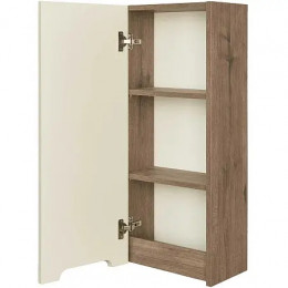 Оливия Модуль подвесной Бежевый/Дуб веллингтон левый