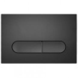 Клавиша смыва, черная матовая (овальная), AZARIO NEW (AZ-501A)