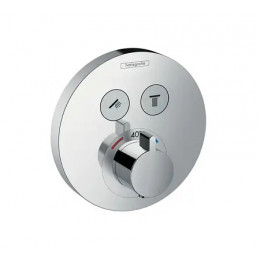 15743000 Термостат ShowerSelect S, для 2 потребителей, СМ