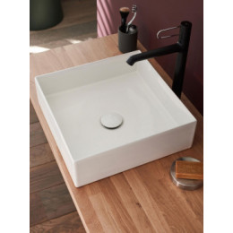 E90011-0 Delta Pure накладная раковина, тонкая керамика, 39*39