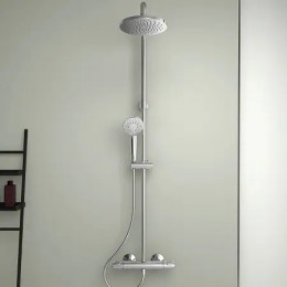 A7701AA Термостатический смеситель, ручной душ и верхняя лейка