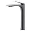 Lursy Cмеситель высокий для раковины, серый графит