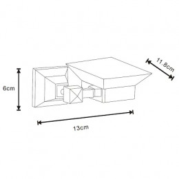 ALTRE Мыльница стеклянная подвесная, хром