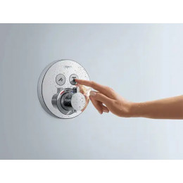 15743000 Термостат ShowerSelect S, для 2 потребителей, СМ
