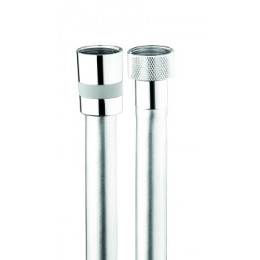 Cromolux Шланг для душа 200 см из армированного нейлона, 1/2” x 1/2” FF наконечник гладкий с резинкой