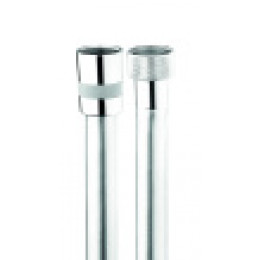 Cromolux Шланг для душа 200 см из армированного нейлона, 1/2” x 1/2” FF наконечник гладкий с резинкой