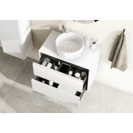 Ona Столешница под раковину 79x45x18 800мм белый матовый