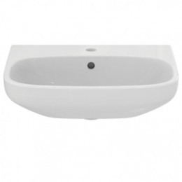 T470601 i.life A Умывальник 55 см, 1 отверстие под смеситель, с отверстием перелива, без крепежа