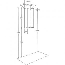 Оливия Модуль подвесной Бежевый/Дуб веллингтон левый