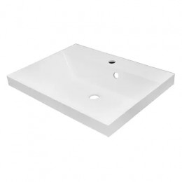 Комплект Тумба Эстима 60/2 подвесная с раковиной Астория 60 Графит