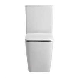 Azario Brizo AZ-2905T (Торнадо) напольный безободковый унитаз в комплекте с бачком и сидением микролифт и арматурой 635*385*820mm