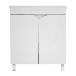 Комплект Loranto Оптимум - Тумба 70 см напольная С РАКОВИНОЙ Monte NEO 700x475x215
