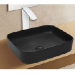 AZ-2195-MB  раковина  500x390x140 черная матовая