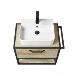 Лофт 65 Тумба-умывальник Фабрик Дуб Эндгрейн
