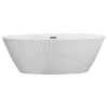 ARFA  Ванна акриловая свободностоящая в комплекте с сифоном и металлической рамой 1700x800x580