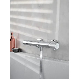 E24325-CP RIVOLI Смеситель для ванны/душа с термостатом, хром