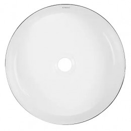 AZ-3134-ST-SW Раковина накладная цвет серебро Размер:355*355*120мм