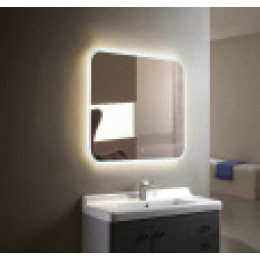 AZARIO зеркало Стив 700*680- 2 сенсор выкл+подогрев